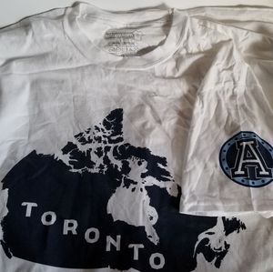 Brand New Toronto Argonauts T Shirts kept in plastic since receiving
